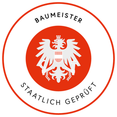 Baumeister – staatlich geprüft